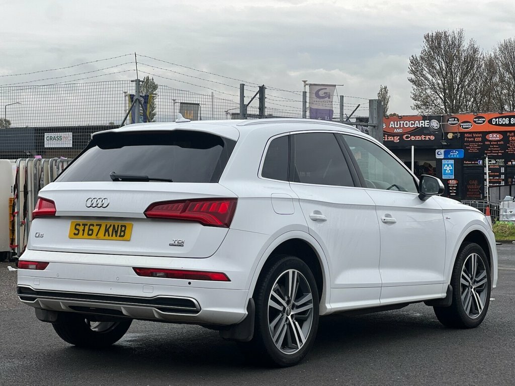 Audi Q5 2L Tdi Quattro S Line ST67KNB White #5
