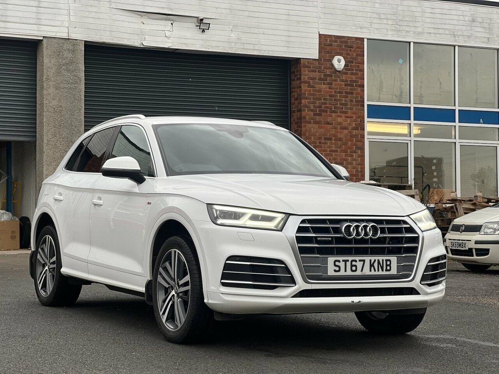 Audi Q5 2L Tdi Quattro S Line White
