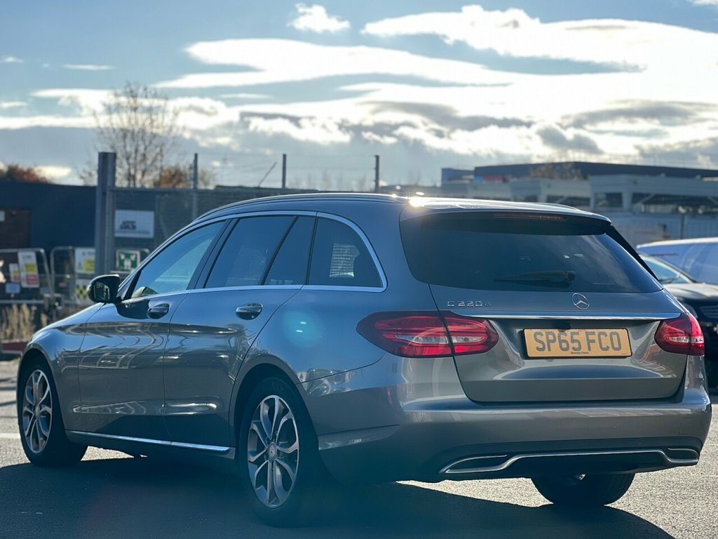 Mercedes-Benz C Class 2.1L C220 D Sport SP65FCO Silver #4