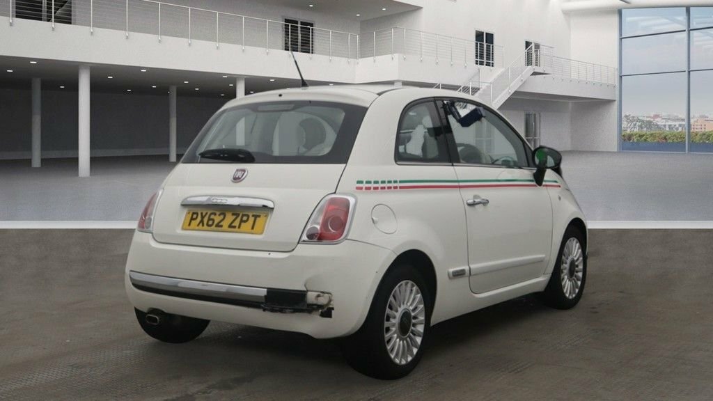 Fiat 500 1.2L Lounge PX62ZPT White #4