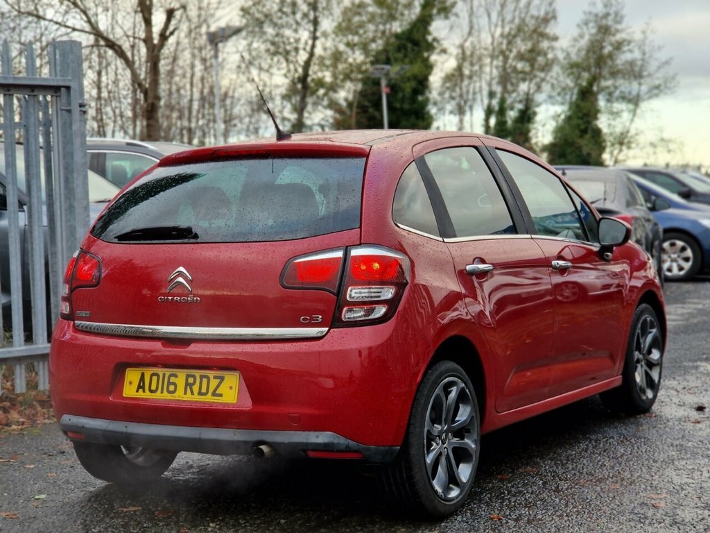 Citroen C3 1.2L Puretech Platinum AO16RDZ Red #4