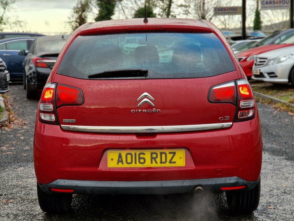 Citroen C3 1.2L Puretech Platinum AO16RDZ Red #5