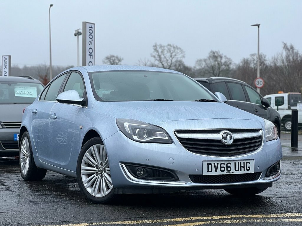 Vauxhall Insignia 1.6L Design Nav Cdti Ecoflex Ss Silver