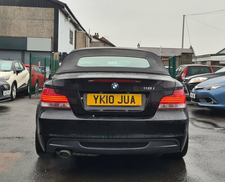 BMW 1 Series 2L 118I M Sport Black #6