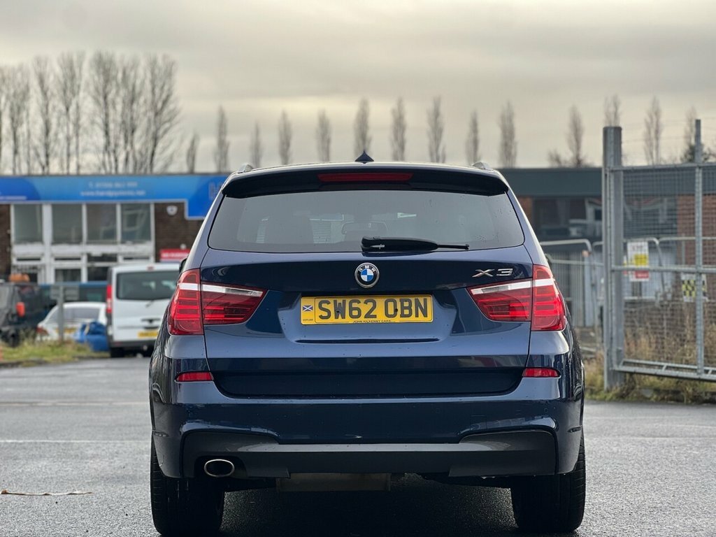 BMW X3 2L Xdrive20d M Sport SW62OBN Blue #5