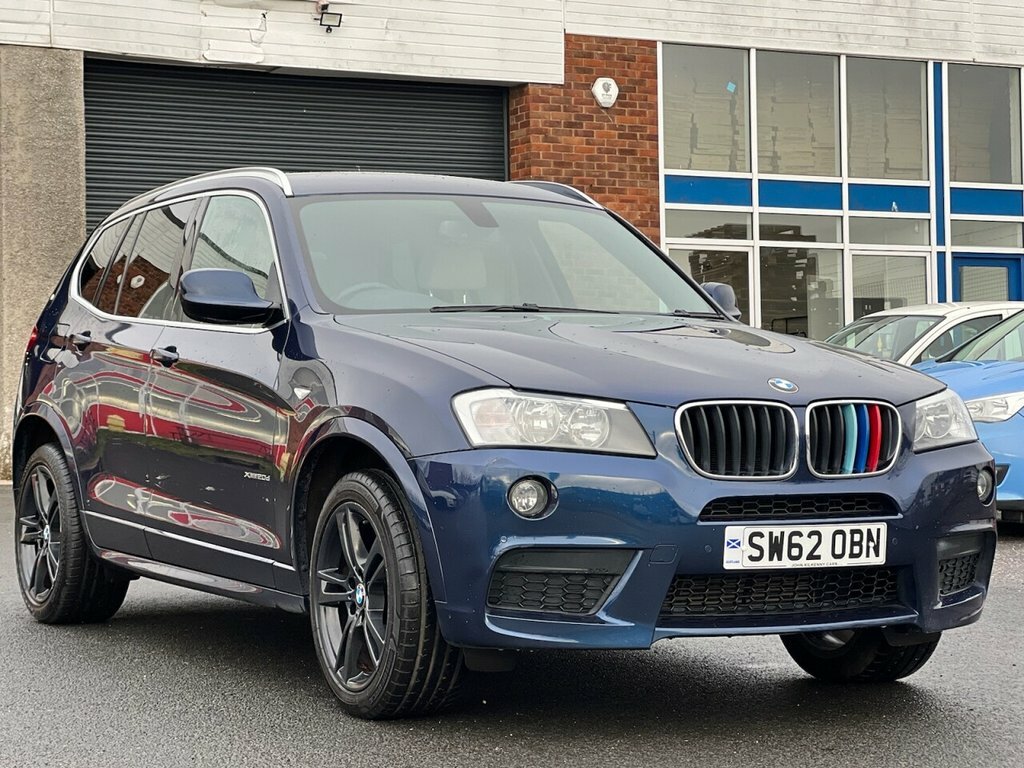 BMW X3 2L Xdrive20d M Sport Blue