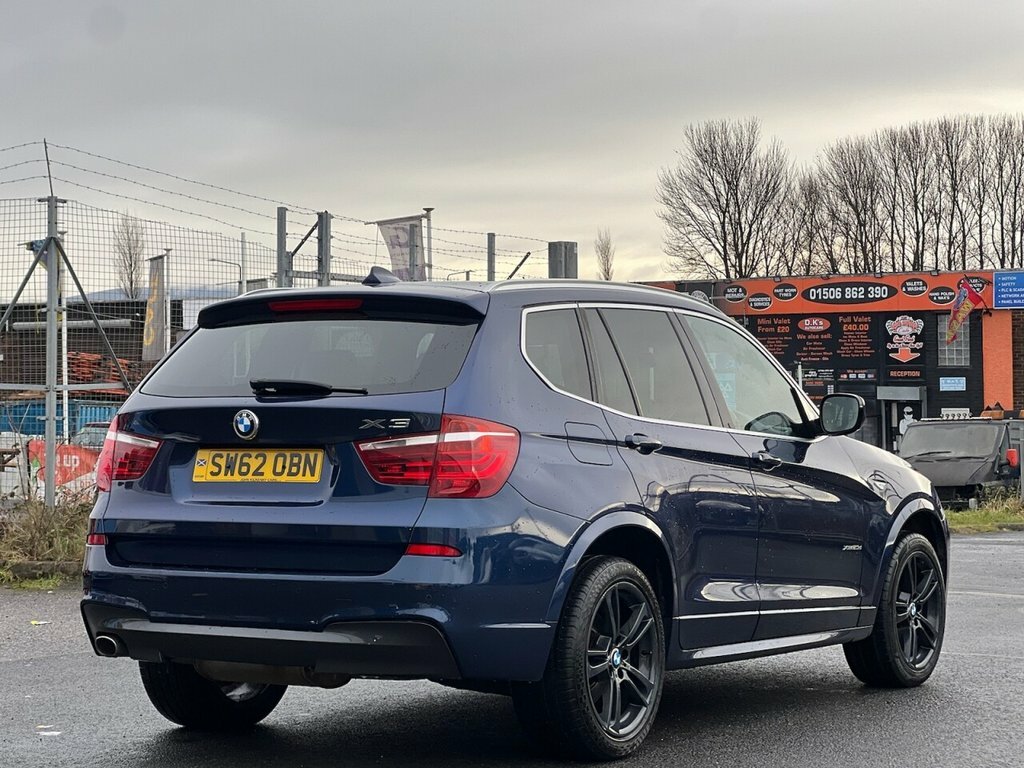 BMW X3 2L Xdrive20d M Sport SW62OBN Blue #6
