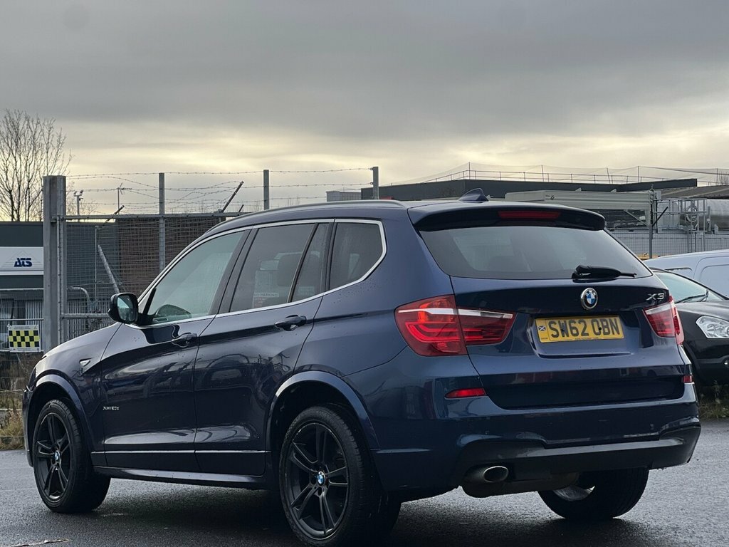 BMW X3 2L Xdrive20d M Sport SW62OBN Blue #4