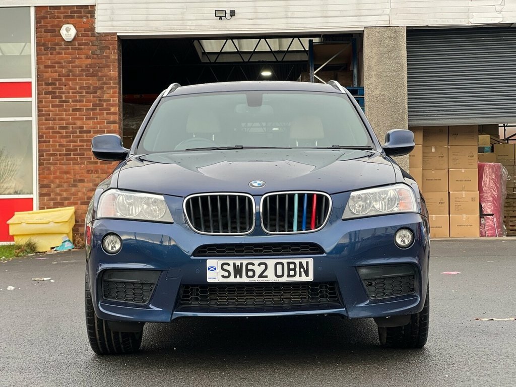 BMW X3 2L Xdrive20d M Sport SW62OBN Blue #2