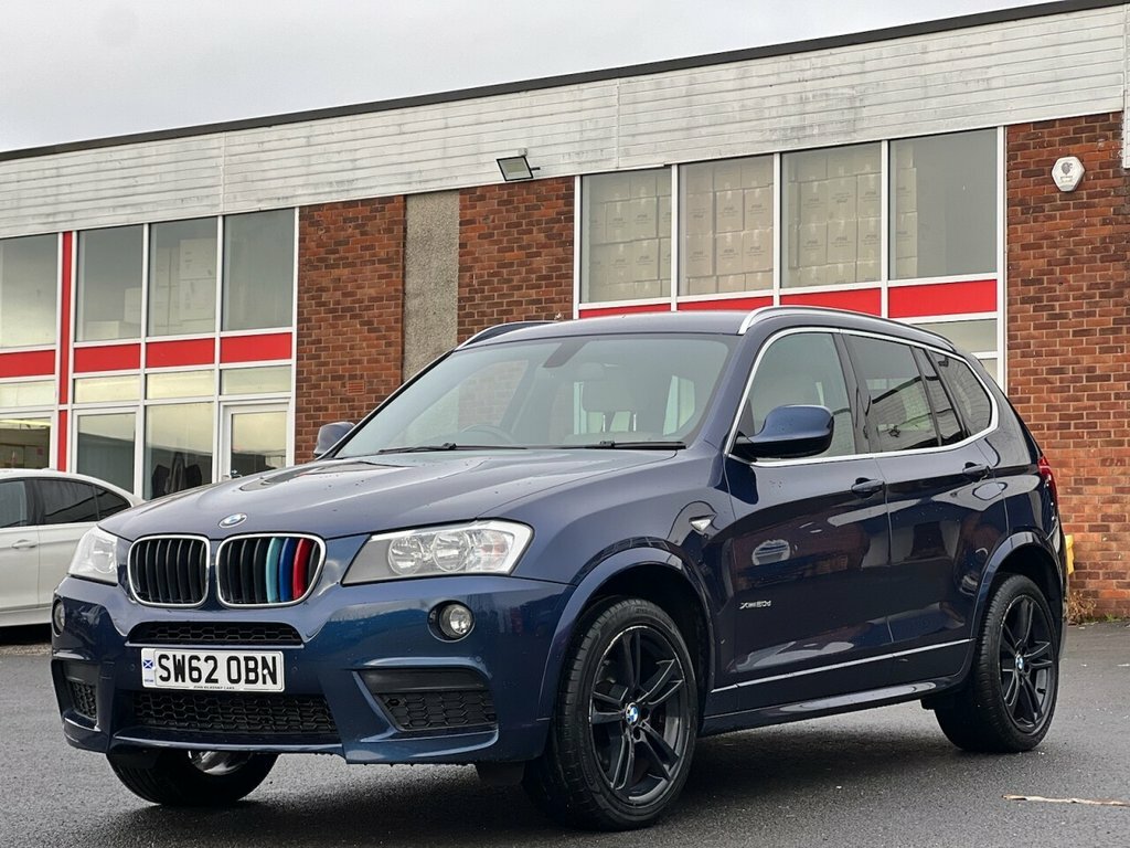 BMW X3 2L Xdrive20d M Sport SW62OBN Blue #3