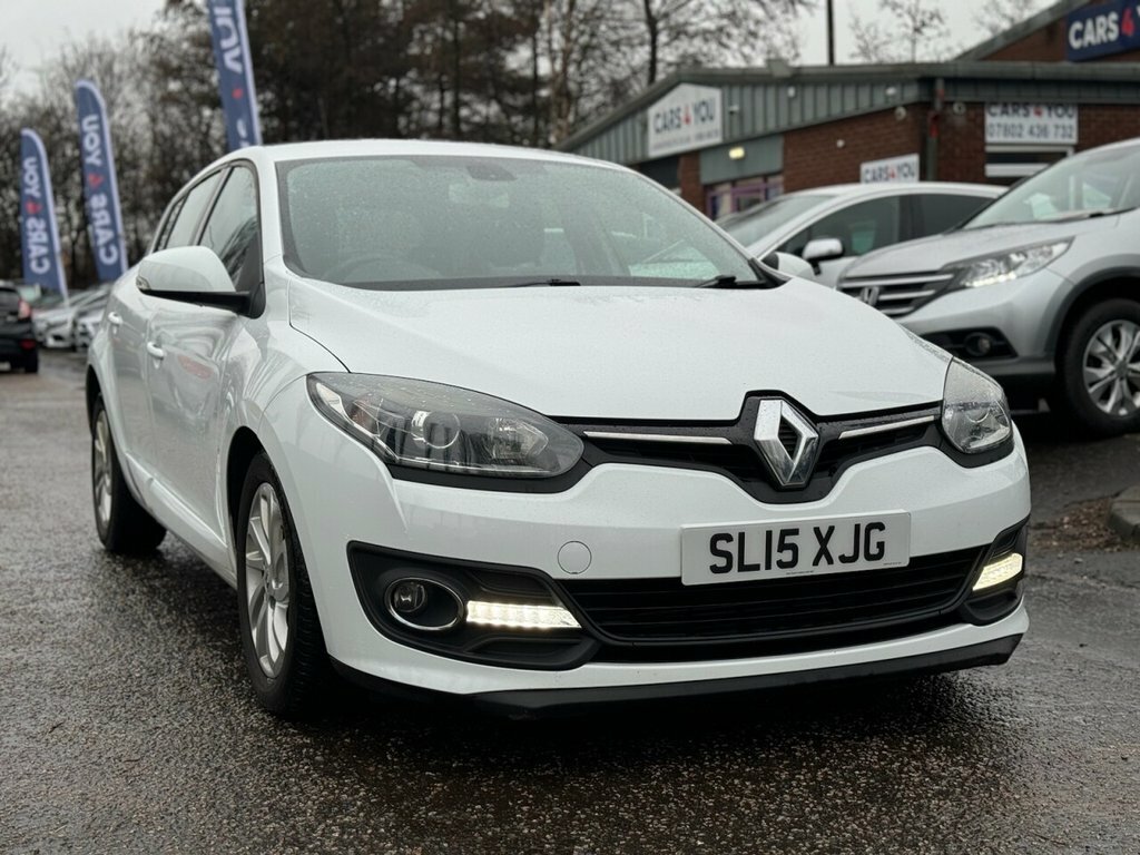 Renault Megane 1.5L Dynamique Tomtom Energy Dci Ss White