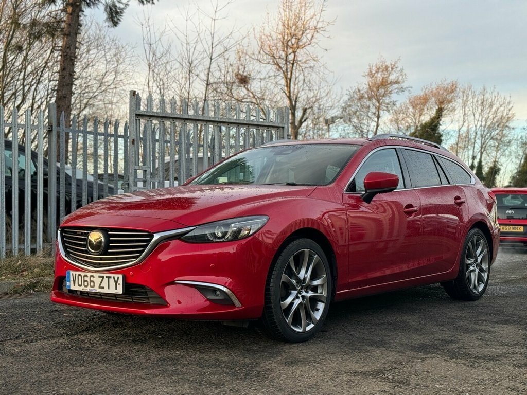 Mazda 6 2.2L D Sport Nav Red #3