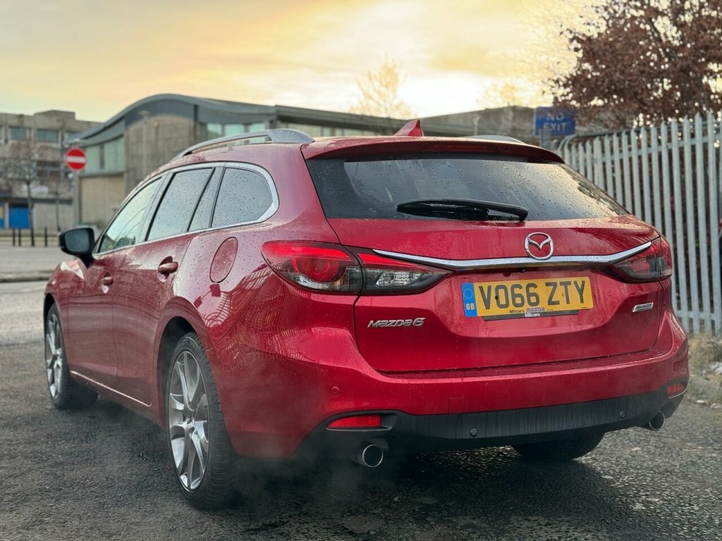 Mazda 6 2.2L D Sport Nav Red #5