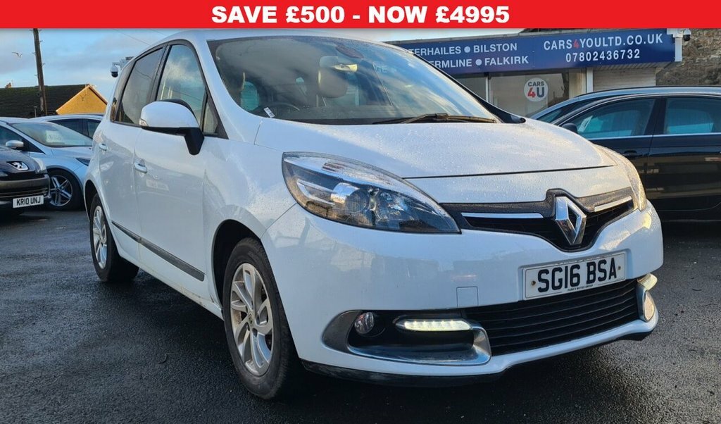 Renault Scenic 1.5L Dynamique Nav Dci White