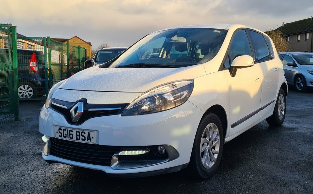 Renault Scenic 1.5L Dynamique Nav Dci White #3