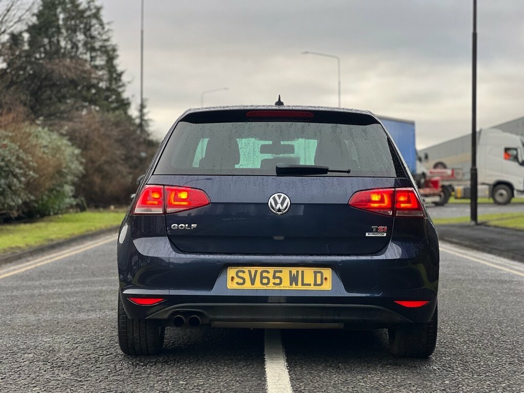 Volkswagen Golf 1.4L Gt Tsi Act Bluemotion Technology SV65WLD Blue #6