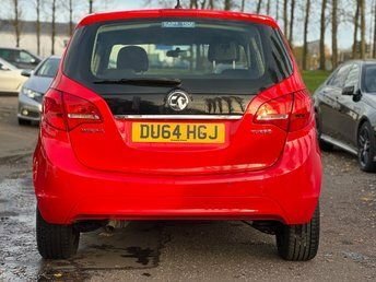 Vauxhall Meriva 1.4L Exclusiv Ac DU64HGJ Red #3