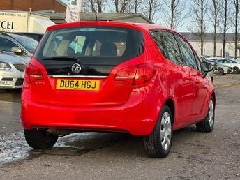 Vauxhall Meriva 1.4L Exclusiv Ac DU64HGJ Red #2