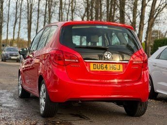 Vauxhall Meriva 1.4L Exclusiv Ac DU64HGJ Red #6