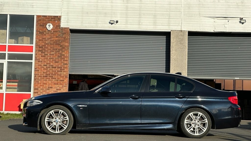 BMW 5 Series 2L 520D M Sport YB12YSE Black #6