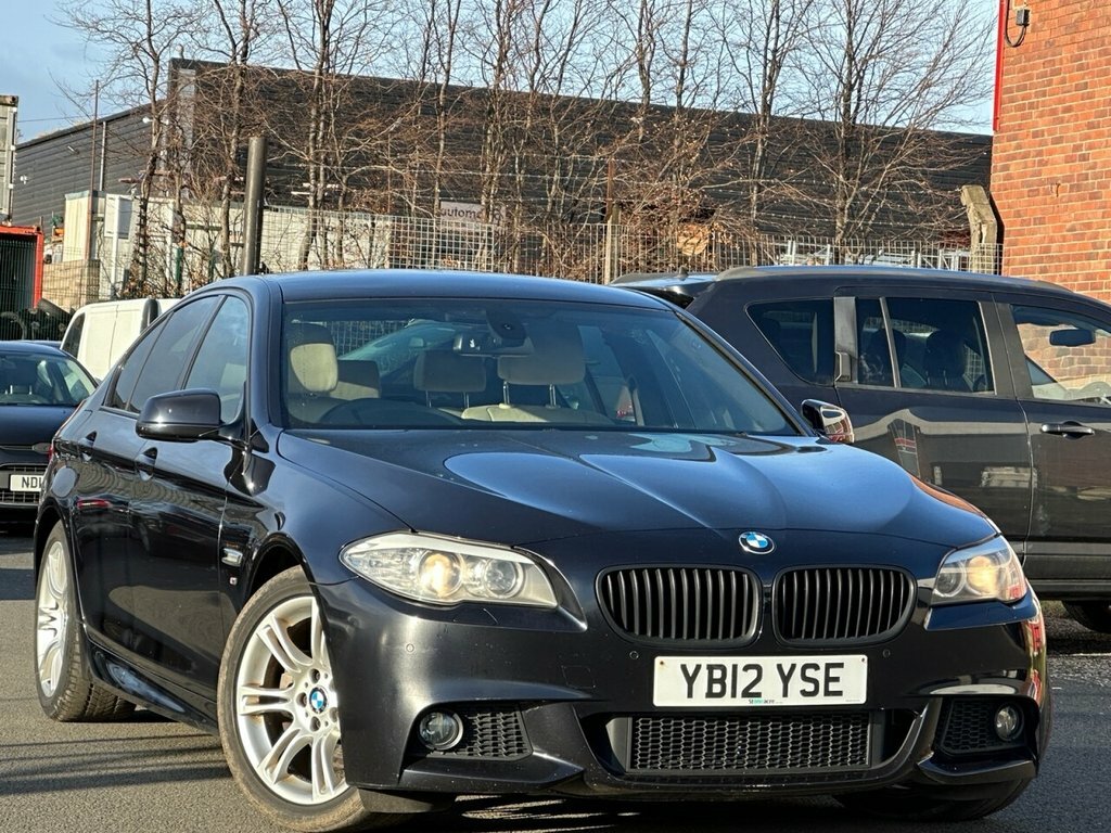 BMW 5 Series 2L 520D M Sport Black
