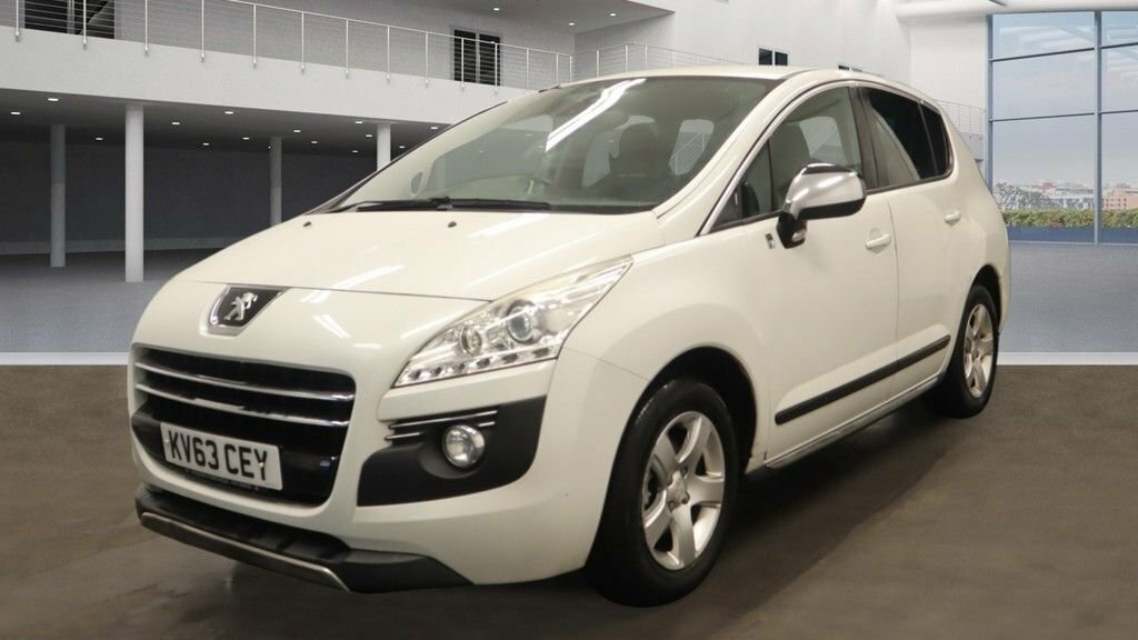 Peugeot 3008 2L Hybrid4 Sr White #2