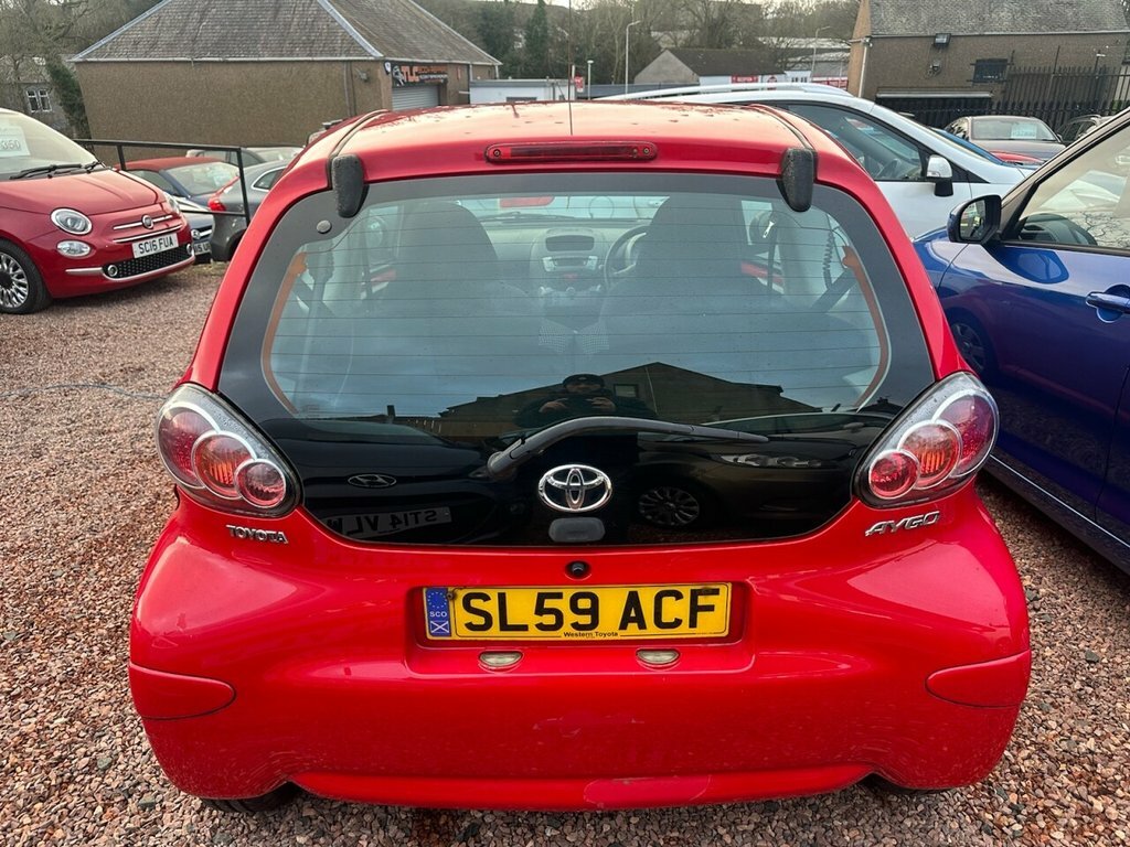 Toyota Aygo 1L Vvt-i Plus SL59ACF Red #6