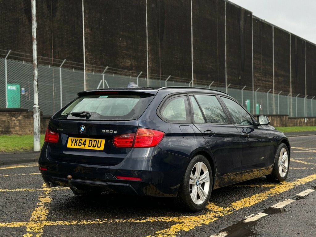 BMW 3 Series 2L 320D Xdrive Sport Touring YK64DDU Blue #4