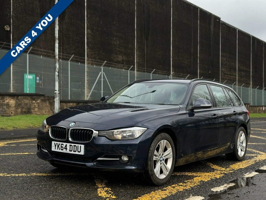BMW 3 Series 2L 320D Xdrive Sport Touring YK64DDU Blue #2
