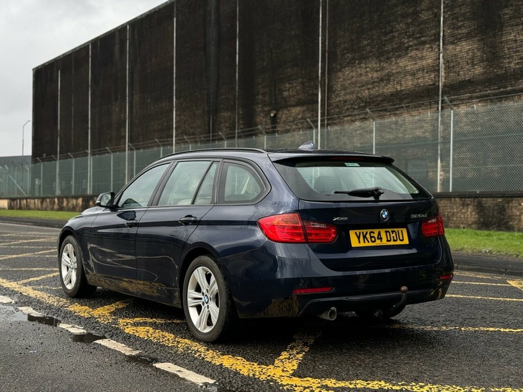BMW 3 Series 2L 320D Xdrive Sport Touring YK64DDU Blue #5