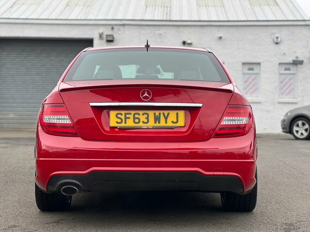 Mercedes-Benz C Class 1.6L C180 Blueefficiency Amg Sport Plus SF63WYJ Red #6