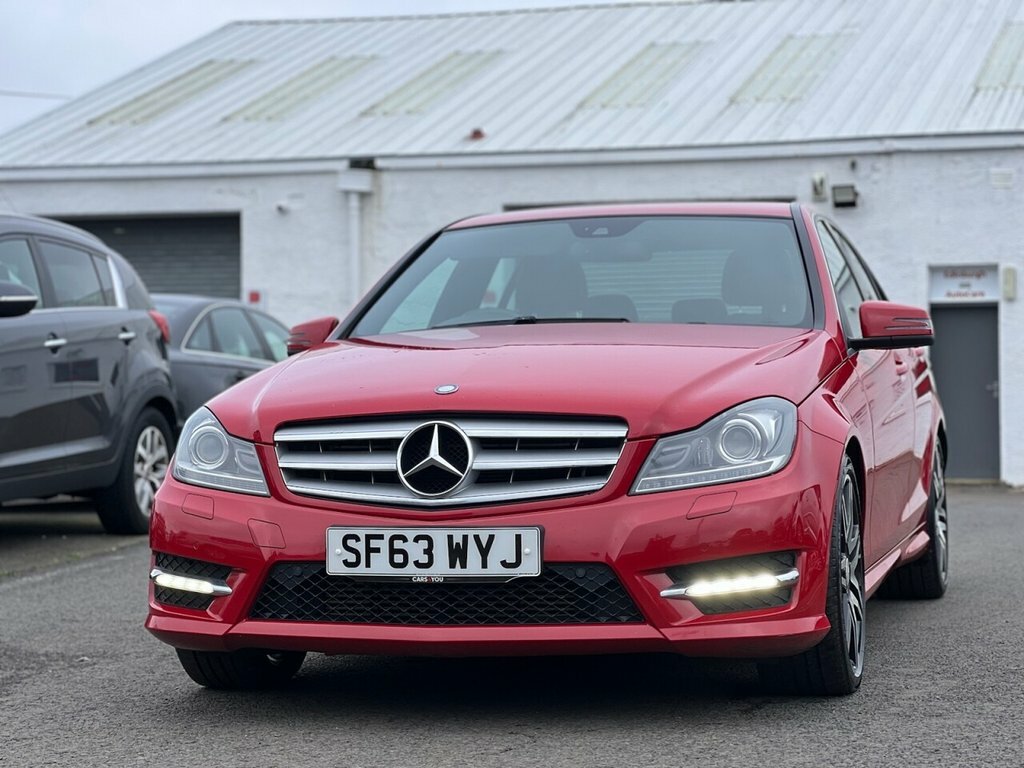 Mercedes-Benz C Class 1.6L C180 Blueefficiency Amg Sport Plus SF63WYJ Red #3