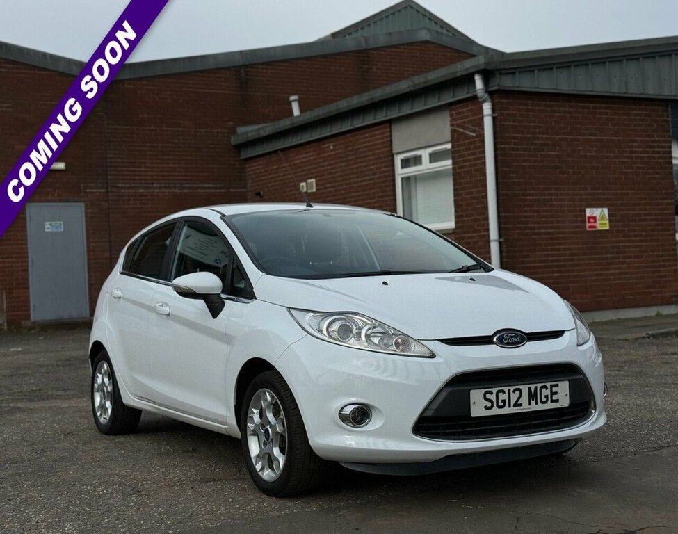 Ford Fiesta 1L Zetec White