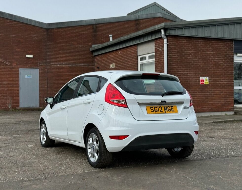 Ford Fiesta 1L Zetec White #5