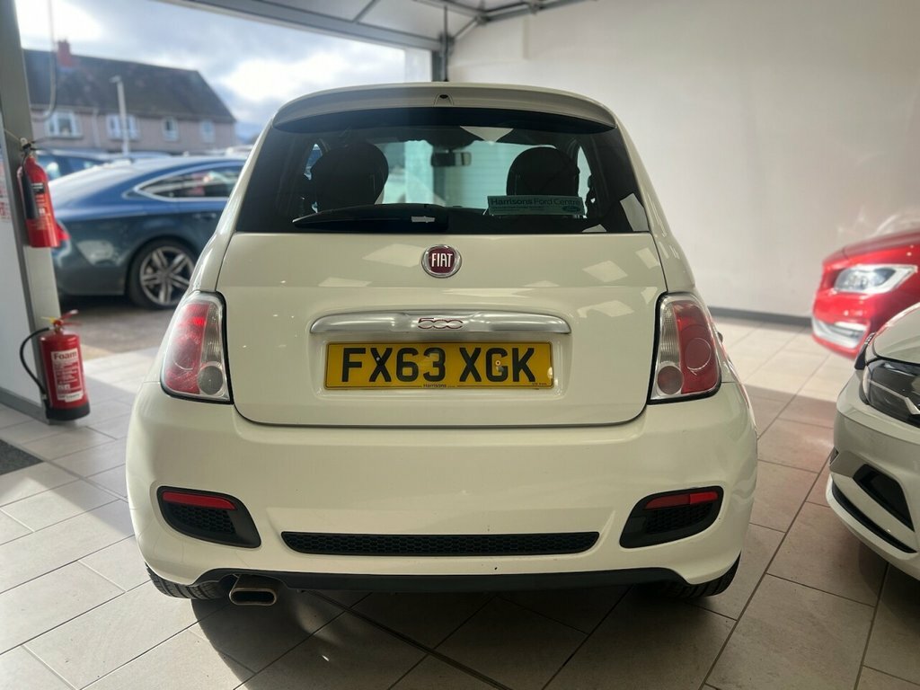 Fiat 500 1.2L S Multijet FX63XGK White #5