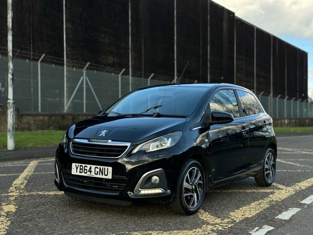 Peugeot 108 1.2 Allure 82 Bhp YB64GNU Black #2
