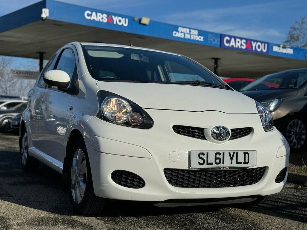 Toyota Aygo 1L Vvt-i Go White