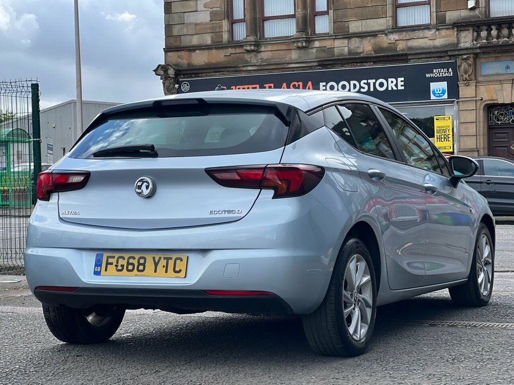 Vauxhall Astra 1.6L Design Cdti Ecotec Ss FG68YTC Silver #5