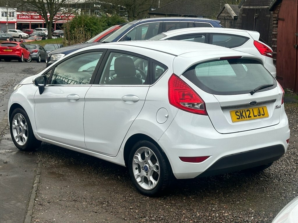 Ford Fiesta 1.2L Zetec SK12LJJ White #5