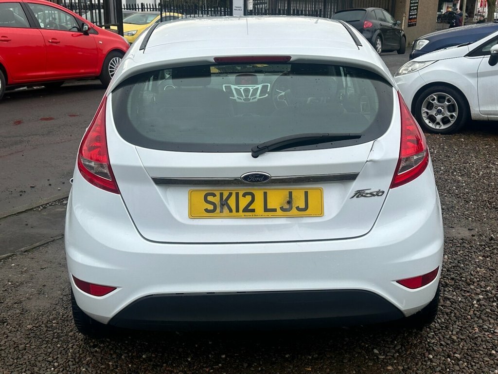 Ford Fiesta 1.2L Zetec SK12LJJ White #6