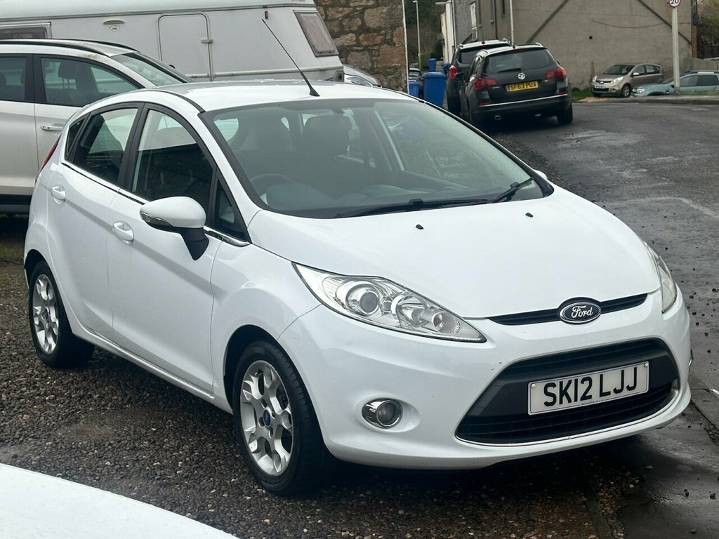 Ford Fiesta 1.2L Zetec White
