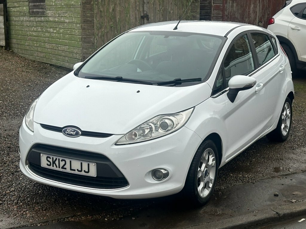 Ford Fiesta 1.2L Zetec SK12LJJ White #3