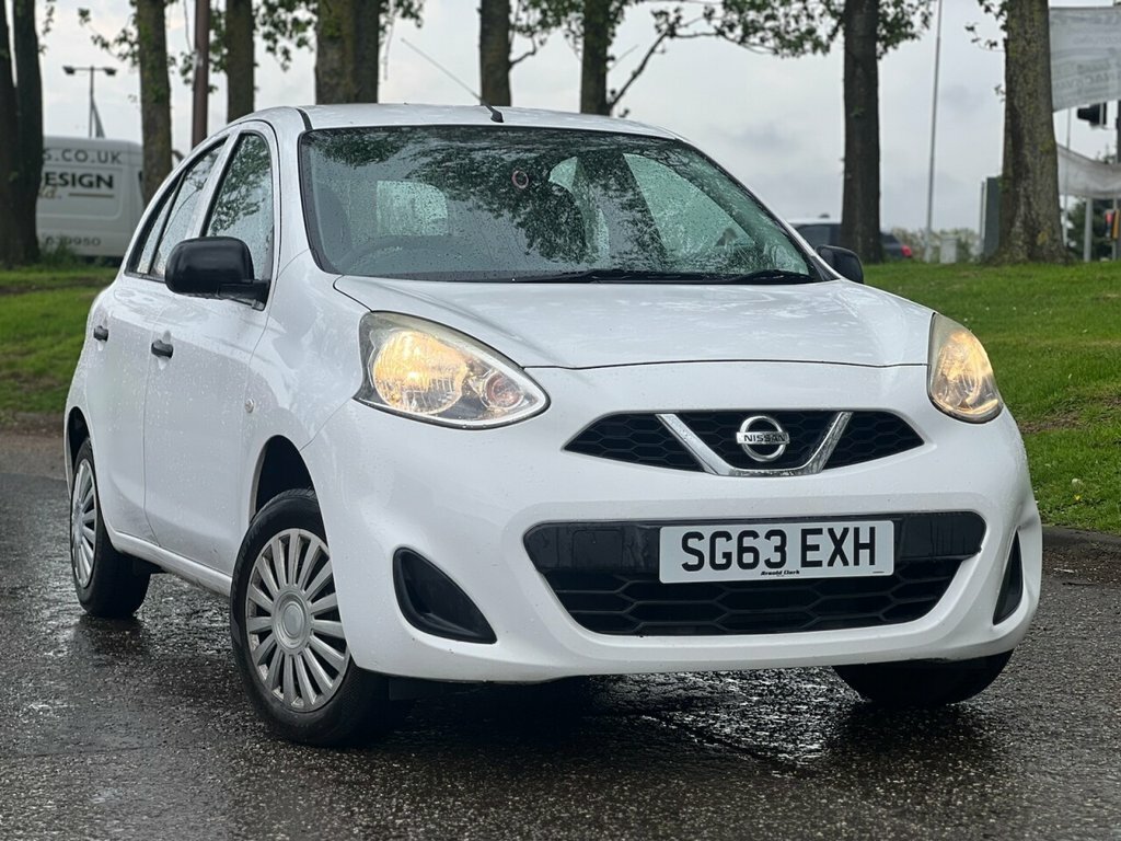 Nissan Micra 1L Visia White