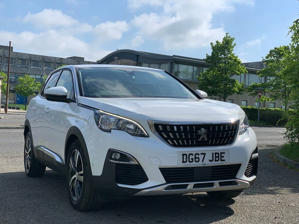 Peugeot 3008 1.6L Bluehdi Ss Allure White