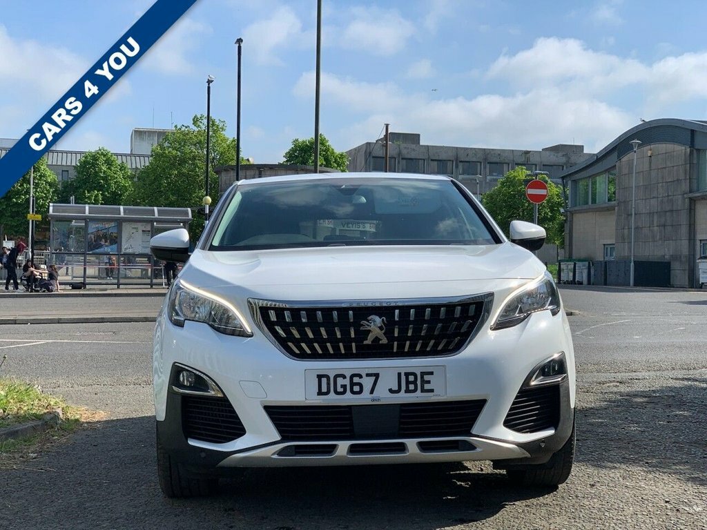 Peugeot 3008 1.6L Bluehdi Ss Allure DG67JBE White #2