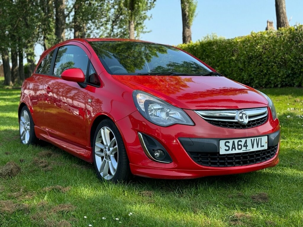 Vauxhall Corsa 1.4L Sri SA64VVL Red
