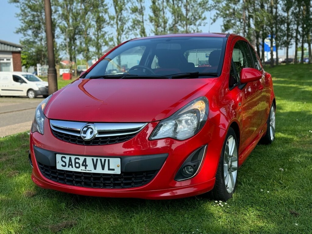 Vauxhall Corsa 1.4L Sri SA64VVL Red #3