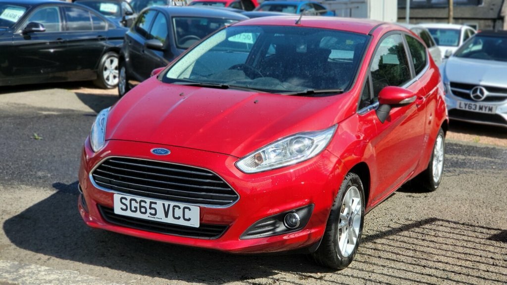 Ford Fiesta 1L Zetec SG65VCC Red #3