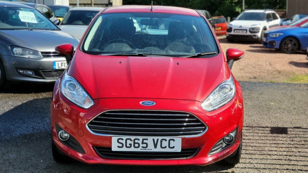 Ford Fiesta 1L Zetec SG65VCC Red #2