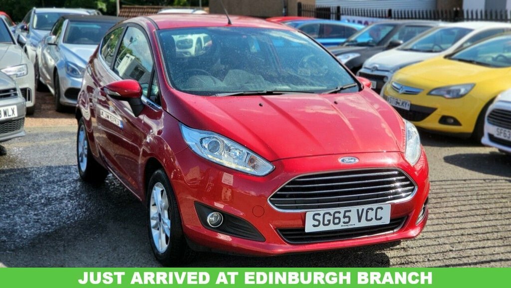 Ford Fiesta 1L Zetec SG65VCC Red